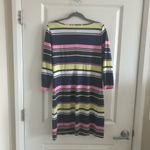Lilly Pulitzer Marlowe Dress Blue Pink Sun Stripe Size M Photo 9