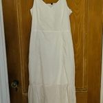 H&M Eyelet Embroidered Open-backed Dress Photo 2