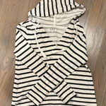 Loft  Hoodie Striped Lightweight Top Photo 0
