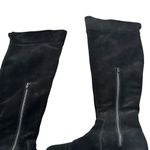 La Canadienne 6 M Women Henley Black Suede Waterproof Riding Tall Zip Boots Photo 2