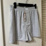 SKIMS New  Boyfriend Loose Boxer Size Medium Light Heather Grey Photo 7