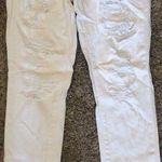 Articles of Society ~ Distressed White Jeans ~ Size 26 ~ High Rise Photo 0