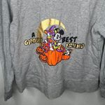 Disney  Parks Halloween Ghouls Best Friend Gray Zip Hoodie Photo 2