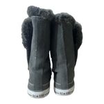 Converse All-Star Chuck Taylor Beverly Women Gray Suede Mid Calf Boots Size 6.5 Photo 6