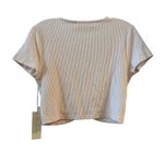 Ocean Drive Women's Pink V-Neck Twist Front Crop Top Size M Photo 8