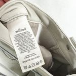 Wilfred  Size 10 Faux Leather Pants‎ White Straight Solid High Rise Flawed 1692 Photo 10