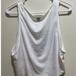 SheIn  ~ Sleeveless Crop Top ~ Size Large ~ White/American Flag Photo 2