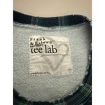 Frank & Eileen  Women's Blue Green Holiday Plaid Long-sleeved Tee Sweatshirt XS Photo 2