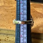 Natural Rhodolite Garnet Sterling Silver Cocktail Ring Size 6.75 Photo 7