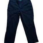 Lauren Ralph Lauren Utility Crop Pants Womens Petite 6 Lightweight Casual Black Size 6P Photo 0