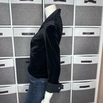 Tadashi Shoji  Women's Velvet Jewel Cuff Wrap Top Full Zip Back Photo 8