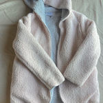 Urban Outfitters Pink and Gray Reversible Sherpa Fleece Jacket Photo 0