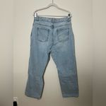 Pretty Little Thing  Wash Distressed Straight Leg Denim Photo 2