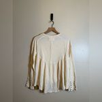 Free People  Oh My Babydoll Thermal waffle knit top Photo 5