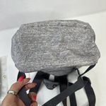 Adidas  Linear Mini Backpack Small Travel Bag Purse Space Gray School Front Logo Photo 6