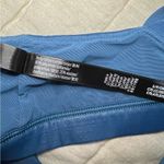 Victoria's Secret Victoria’s Secret Sport Steel Metallic Blue V Neck Sports Bra Size Small Photo 9