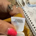 Kasper  Yellow Cropped Ankle Pants Photo 4