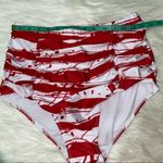 Avidlove  red and white bikini bottoms size XL Photo 2