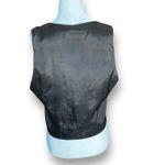 Vintage Outback Red Tapestry Brocade Suit Vest Small Brown Gray Black Metallic Photo 2