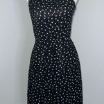 Banana Republic Women’s sz 2 One Shoulder Polka Dot Dress Photo 0