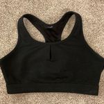 Fabletics Black Sylvia Keyhole High Impact Sports Bra, S Photo 2