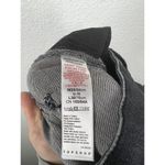 Topshop Jamie High Waisted Skinny Jean Size 25 Black Wash Distressed Knee Photo 4