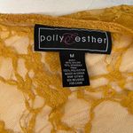 Polly & Esther Golden Lace Kimono Photo 11