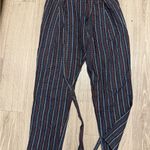 Apiece Apart  Multicolor Striped linen Pants Photo 1