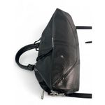 Rebecca Minkoff Moto Satchel Tote, Black Purse Crossbody Bag Top Handle Leather Photo 6