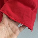 Kimchi Blue Urban Outfitters Smocked Neckline Cropped Sweatshirt Top Red XS Photo 5