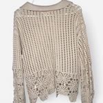 Gimmicks by BKE Women's Cream Knit Sweater Photo 1