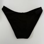 Kulani Kinis NWOT  Twilight Black Minimal Full Coverage Bikini Bottom Photo 3