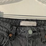 Topshop Gray Cropped Straight Leg Jeans Photo 9