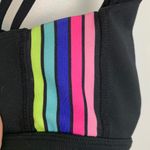 GapFit Black & Rainbow Strappy Sports Bra Photo 3