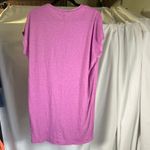 Velvet by Graham Spencer Vintage Slub‎ Pocket T Shirt Dress Womens XS Relaxed Purple Photo 9