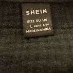 SheIn  black quarter length sleeve blouse with bag -Size Large. Photo 4