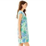 Lilly Pulitzer Vibrant Floral Dress Size Small with Appliqué Photo 1
