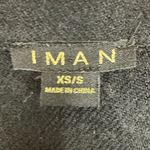 IMAN Black Fringe Vest Photo 5