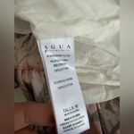 Agua Bendita  Lima Linen Pink Floral Midi Dress size medium Photo 8