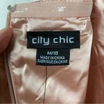 City Chic  Pink Blush Femme Fatale Maxi Dress Sz.M/18 NWT Photo 7