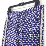 Anthropologie Blue Beaded Lounge Pants XS Pullon Embellished Photo 6
