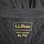 L.L. Bean Women's Black Summer Knit Maxi Dress Sz XLP Photo 5