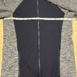 Athleta NWT  Andes Hybrid Jacket Grey Heather / NAVY Sz M Photo 10