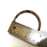 Purple floral Cloisonné bangle bracelet Photo 4