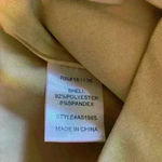 Cream Always Hustling River short sz L dressy modest office career business Tan Photo 2