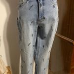 Tinseltown Snake Embroidered Crop Jeans Photo 1
