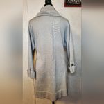 JM Collection MJ Collection Elegant Gray Cowl Neck Silver Sparkling Long Sleeves Sweater 1X Photo 5