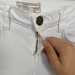 Current/Elliott The Stiletto Skinny Jeans Released Hem White Sugar Ankle 26 Photo 8