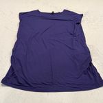 Eileen Fisher  Deep Purple Dress Large Photo 0