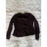 BCBG Paris Brown Full Zip Hoodie Sweatshirt Women's XL Photo 3